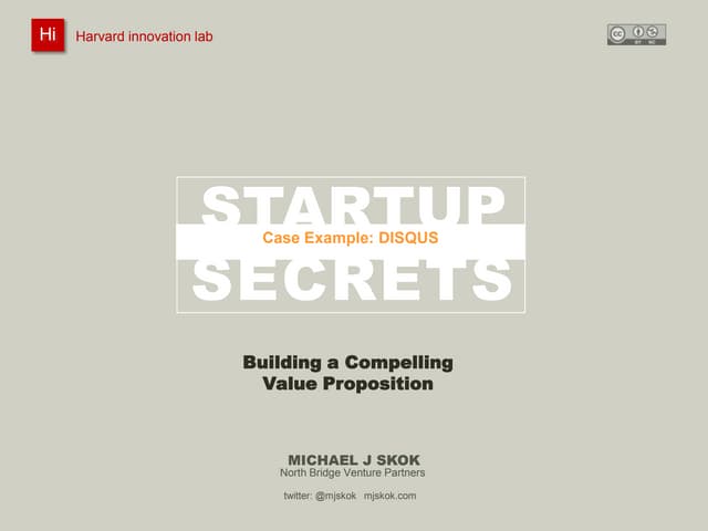 Value Proposition – Case – Disqus