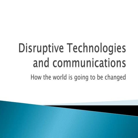 Disruption And VoIp