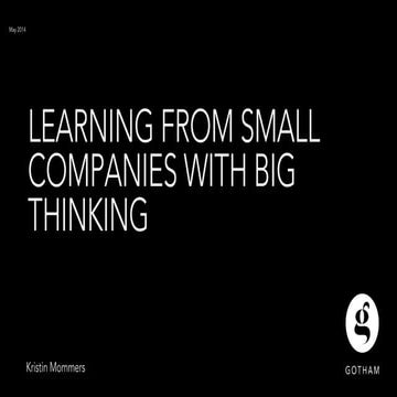 Giving "disruption" a second thought. 