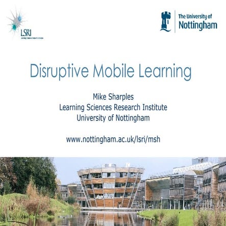 Disruptive Mobile Learning 