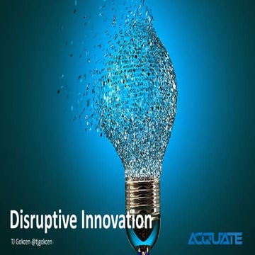 Disruptive Innovation