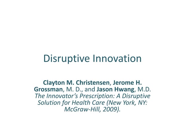 Disruptive Innovation AB