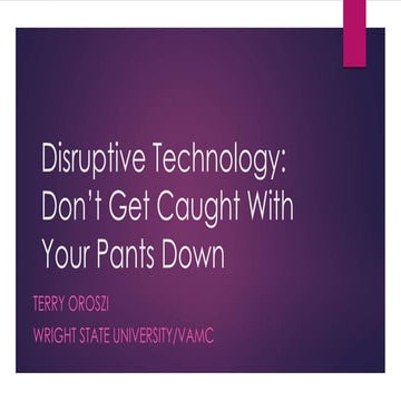 Disruptive Technology