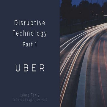 Disruptive Innovation Presentation