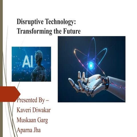 Presentation on Disruptive Technology.pptx