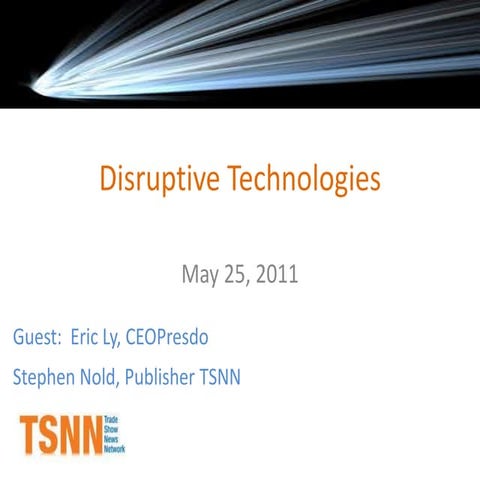 Disruptive techwashingtondc4.25.11