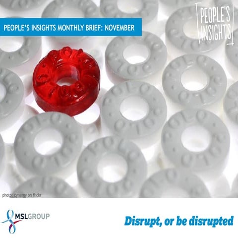 Disrupt, or Be Disrupted - People's Insights