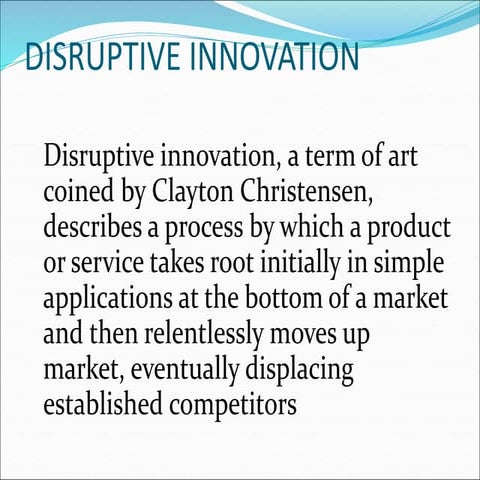 Disrutive innovation TIM.ppt