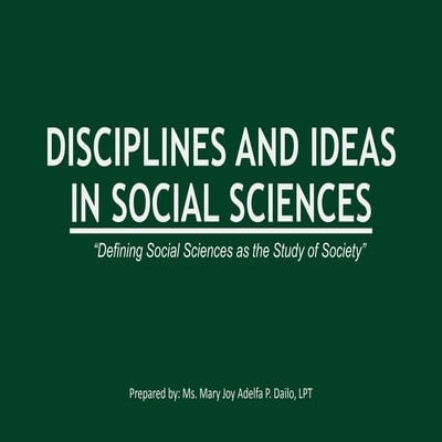 Diss lesson-1-defining-social-science-as-a-study-of-society