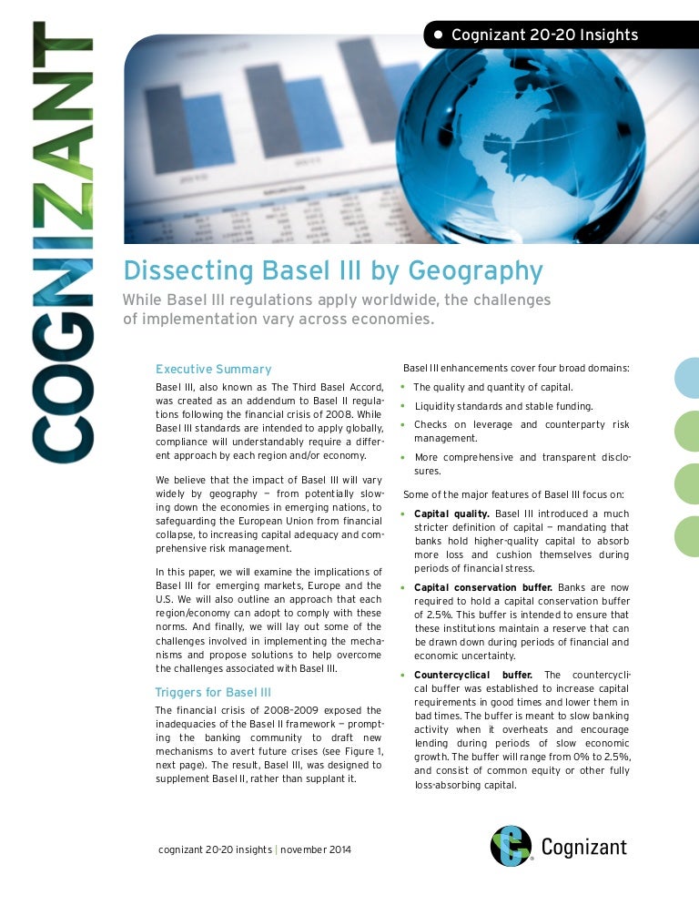 Dissecting Basel Iii By Geography