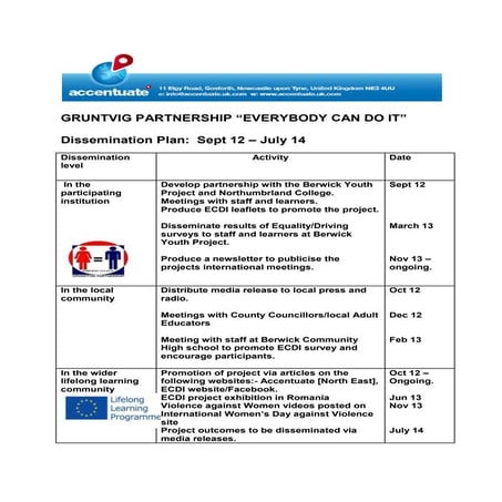 Disseminationplanfinal