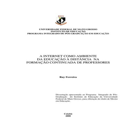 Dissertacaode mestrado