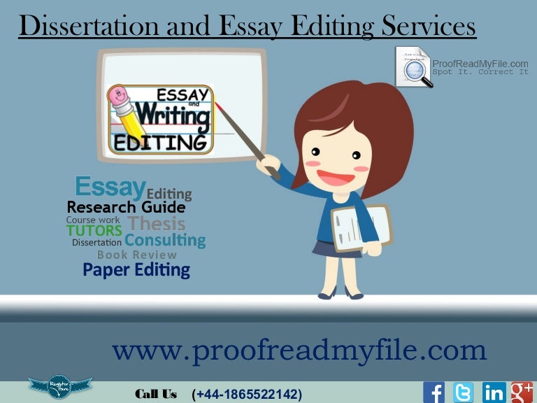 Essay editing services