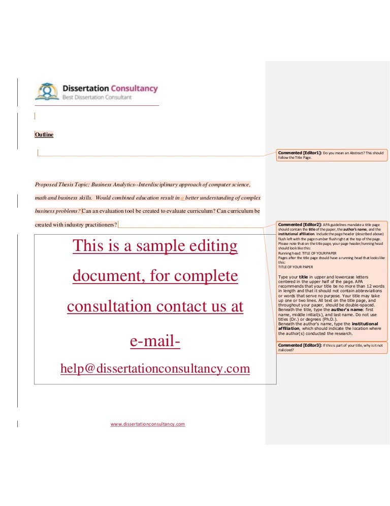 TOP 20 Dissertation Writing Services of
