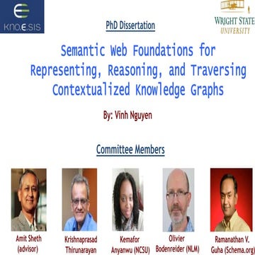 Semantic Web Foundations for Representing, Reasoning, and Traversing Contextu...