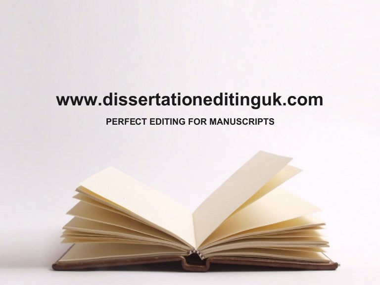 Dissertation editing sponsered