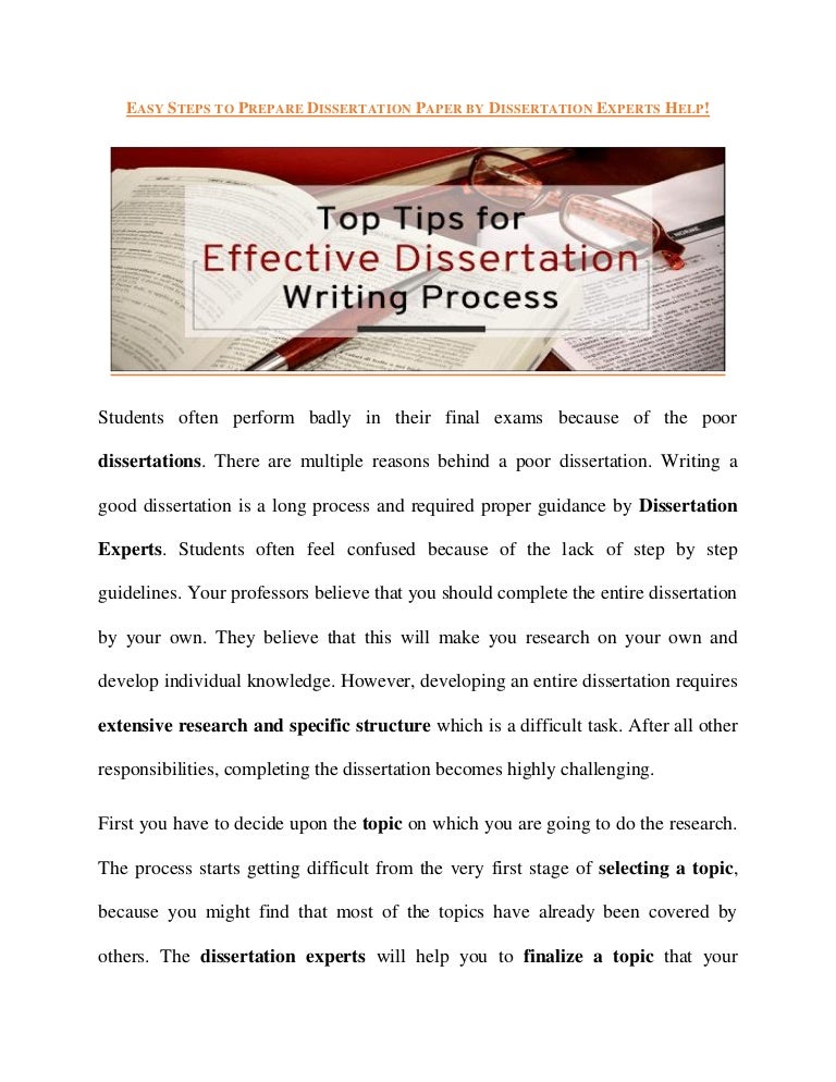 How to Write a Dissertation – Step by Step Guide - Research Prospect