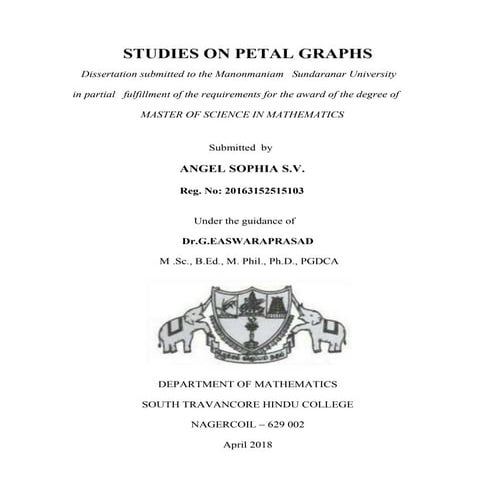 Dissertation on petal graphs pdf 2