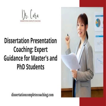 Dissertation Presentation Coaching Expert Guidance for Master's and PhD ...