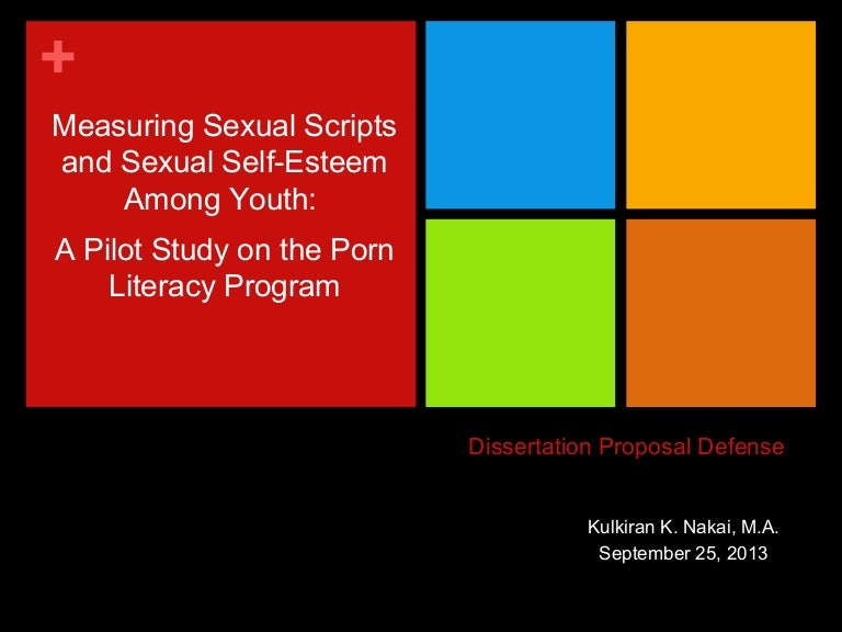 Dissertation prospectus defense