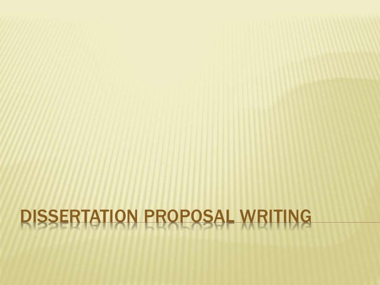 Dissertation proposals on performance