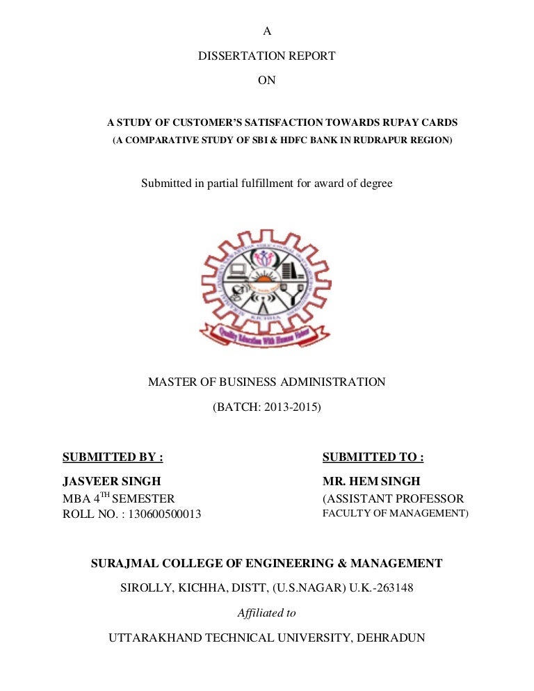 Thesis on retail banking in india