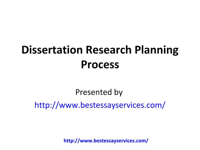 Dissertation research strategy getting started