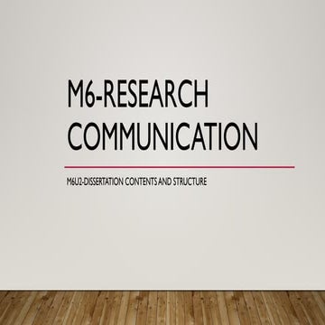 DISSERTATION WRITING Module 6 Unit 2 PG (NEW)