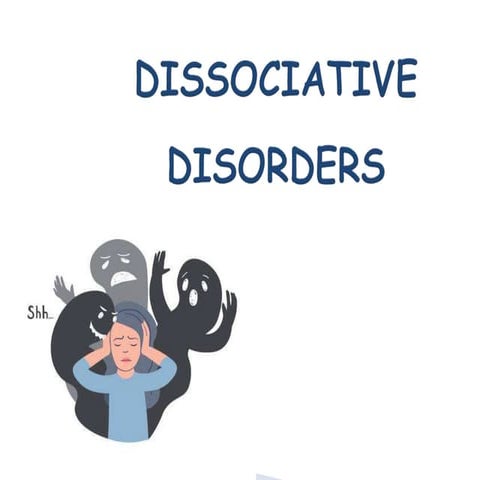 DISSOCIATIVE DISORDERS for 2nd year MSc. Nursing .pptx