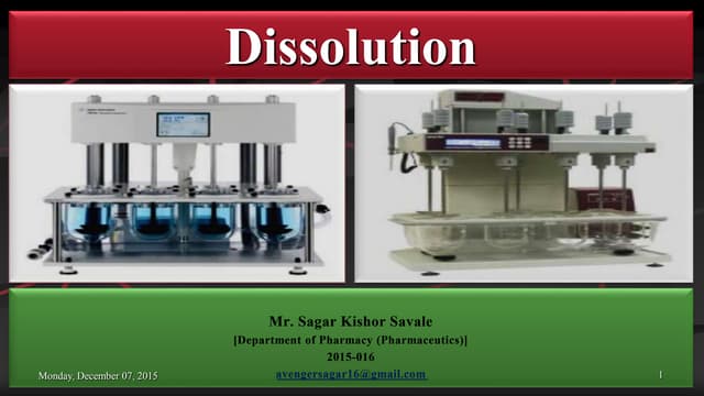 Dissolution PPTX Chemistry Science Dissolution Lva1 App6891 Thumbnail 