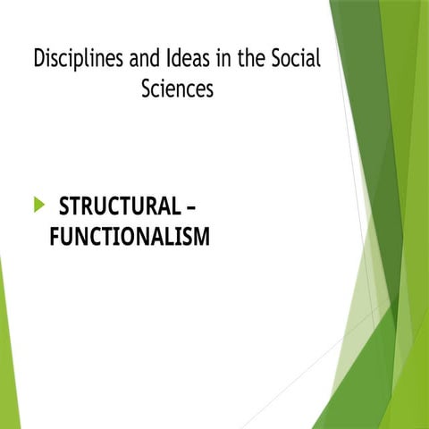 DISS Structural-Functionalism...........