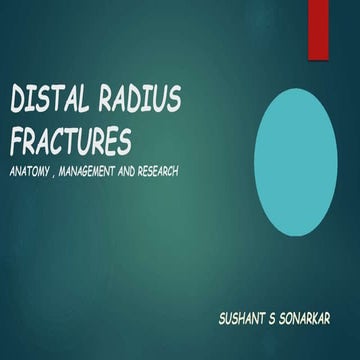 Distal Radius.Fractures