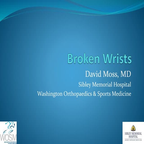 Distal Radius Fractures