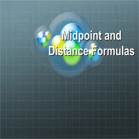 Distance and midpoint remediation