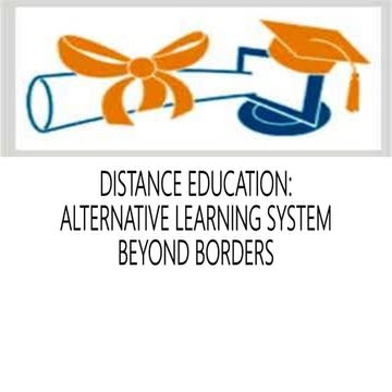 Distance education: ALS