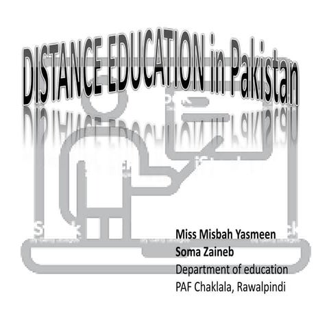 Distance education 1