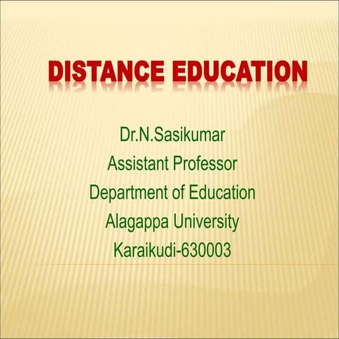 DISTANCE EDUCATION_Unit_1.ppt
