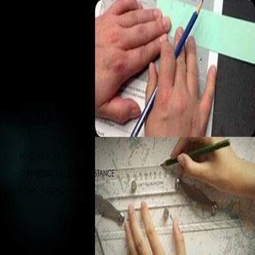 Map Skills Grade 10: Distance (Map distance - Ground distance)