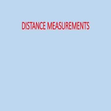 DISTANCE MEASUREMENTS.pptx