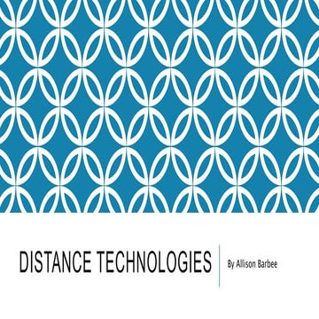 USE and MISUSE OF TECHNOLOGY IN DISTANCE EDUCATION.pptx