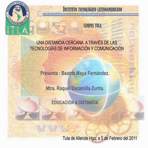 Distancia cercana a las tics