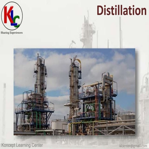 Distillation Concepts