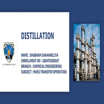 Distillation