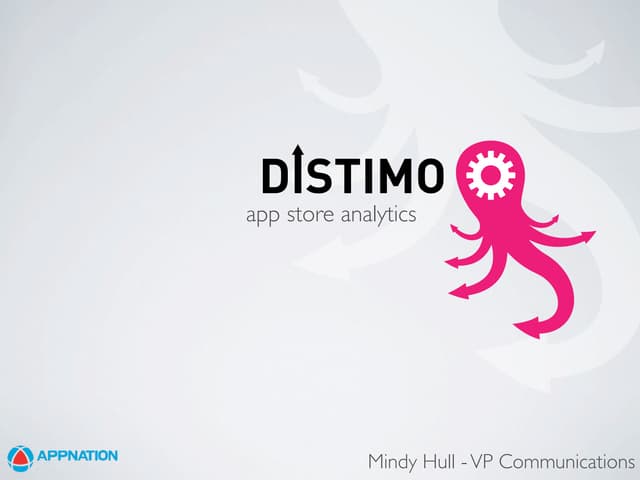Distimo Appnation Presentation