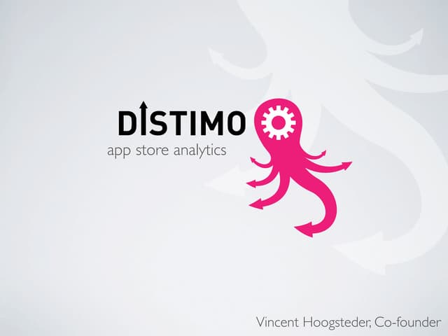 Distimo Plugg 2010 Presentation