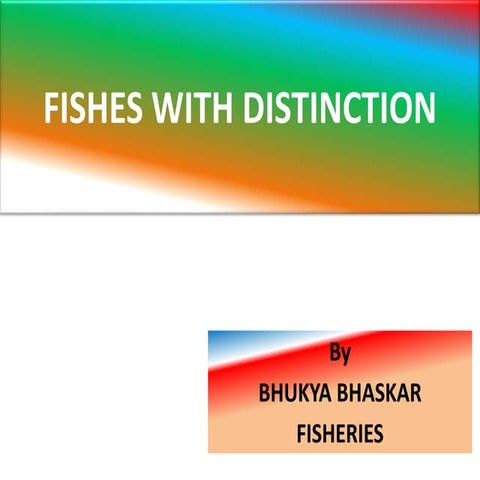 Distinction in Fishes by B.pptx