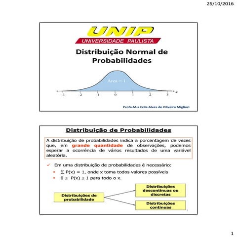 Distribuição Normal