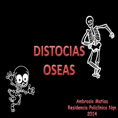 Distocias oseas