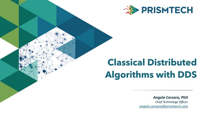 Distributed Algorithms with DDS
