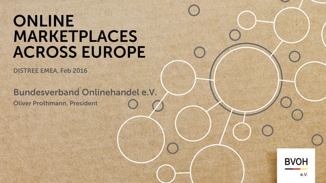 Marketplaces across Europe - presen...